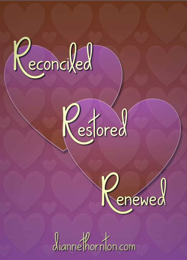 Got a relationship that needs some attention? Forgiveness may be the most precious gift you can give on Valentine's Day. Be reconciled, restored, & renewed!