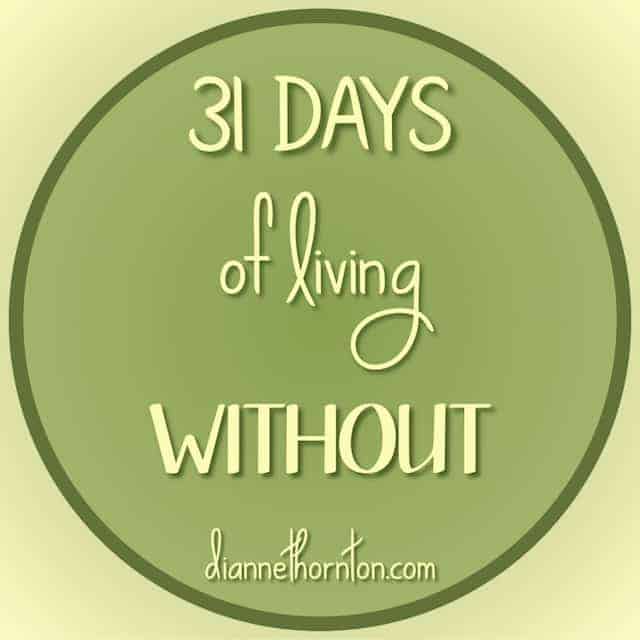 What does it mean to live--without? Some people live without hope. God says live without grumbling! If we are His, He sees us without blemish. #write31days
