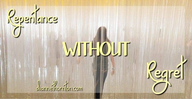 What do you do when you are faced with your sin? Don't despair! Godly sorrow leads to repentance without regret. His forgiveness is complete.