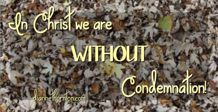 Do you ever feel the weight of your sin? Do you know how much God loves you? When you give your life to Christ, you are WITHOUT condemnation!