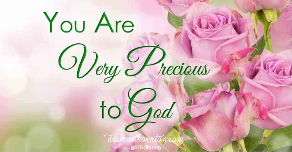 Do you know how much you are loved? I think we all need reminders from time to time about how much God Himself loves us. We are precious to Him!