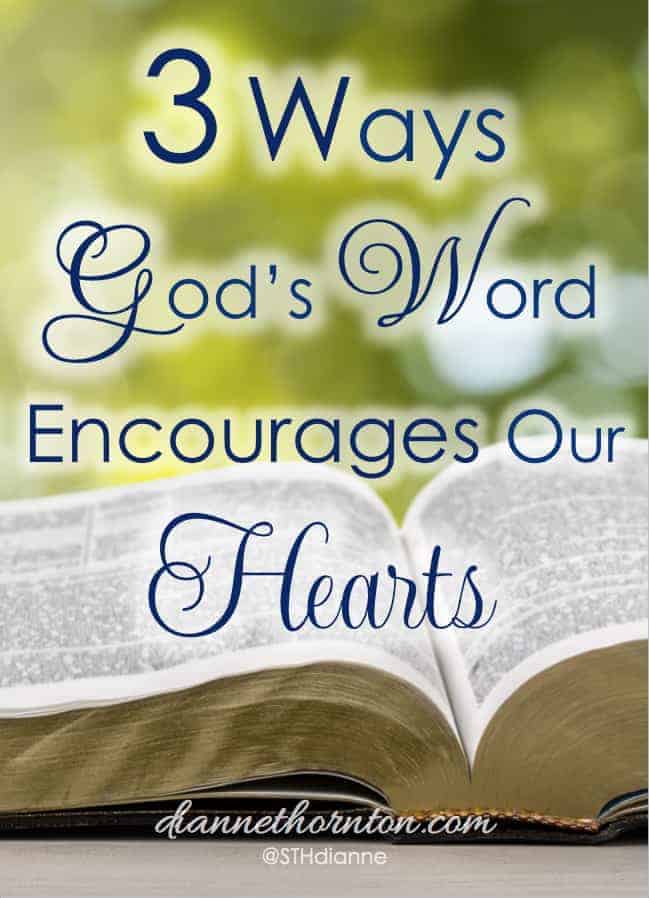 When we are frustrated and disappointed, when our hearts are weary, when we need direction, God's Word encourages our hearts with strength, hope,and joy.