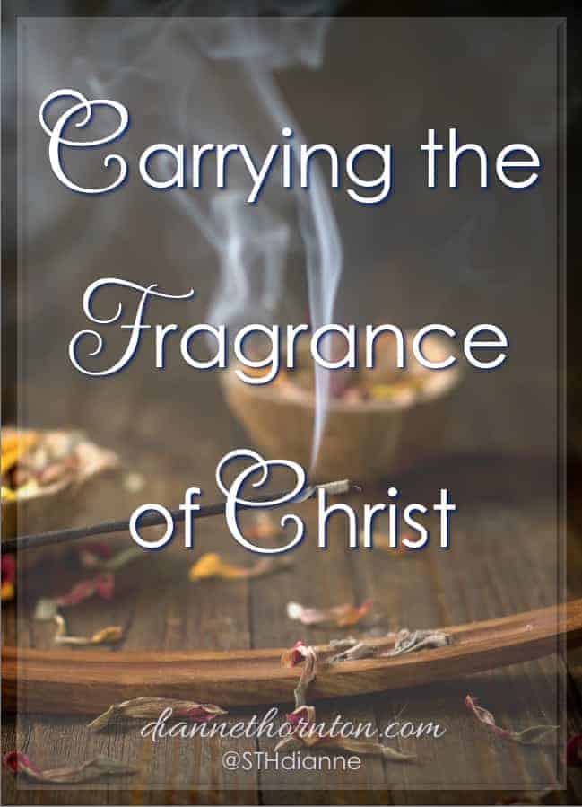 Does a room change because you enter it? When you leave, does the fragrance of love and kindness remain? Our love-filled lives spread the beautiful fragrance of Christ to a hurting world. They are desperate for it.
