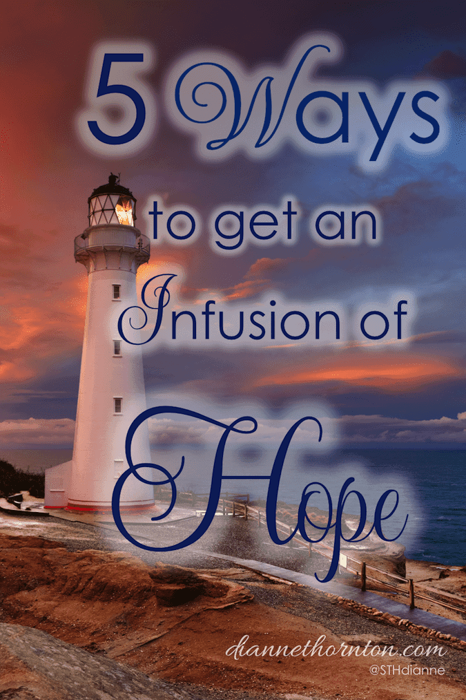 No one is immune to the sense of hopelessness. Even the strongest individuals occasionally need a fresh infusion of hope. Here’s yours!