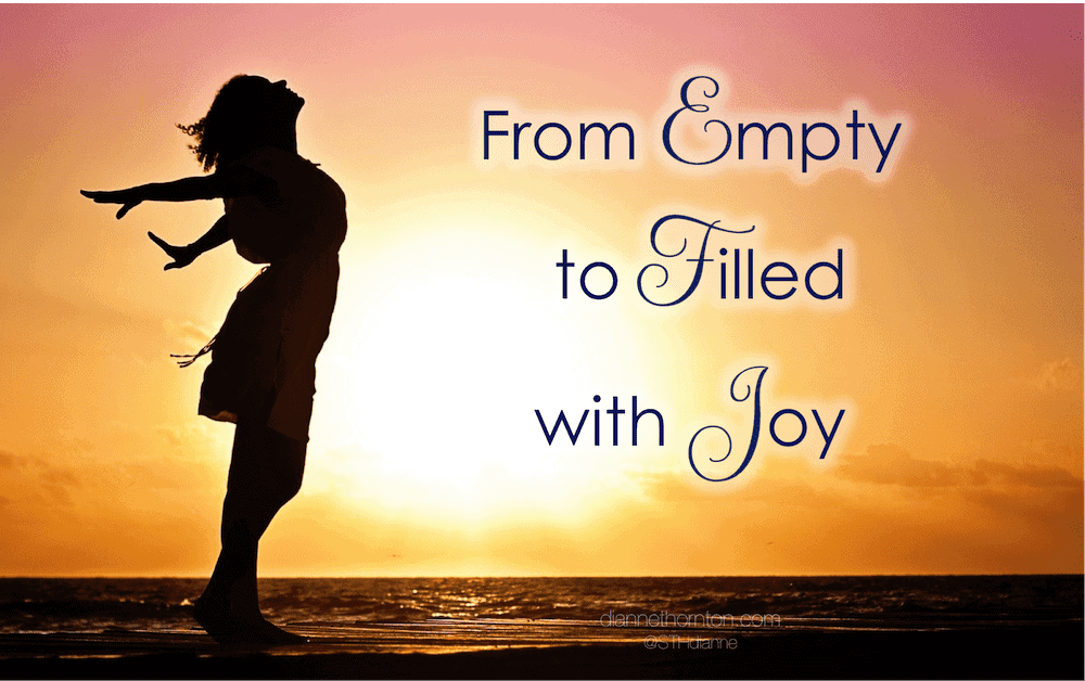 We can distance ourselves from God when we harbor sin--leaving us feeling empty. But God wants us to move from empty to filled with joy, through confession.