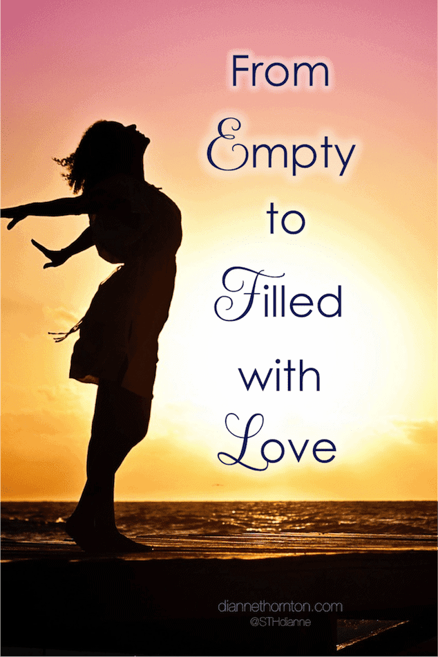 Hearts glow when love is new. When love becomes stale, we can find our hearts feeling empty. But we can move from empty to filled with love.