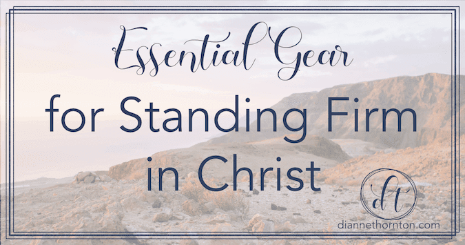 Every activity requires essential gear. The Christian life is no exception. We have God's armor & strength to fight our spiritual battles.