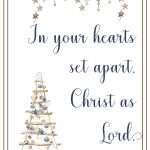 Christmas can be a magical time for families, but if we're not careful in our busyness, we might find ourselves not focused on Christ.